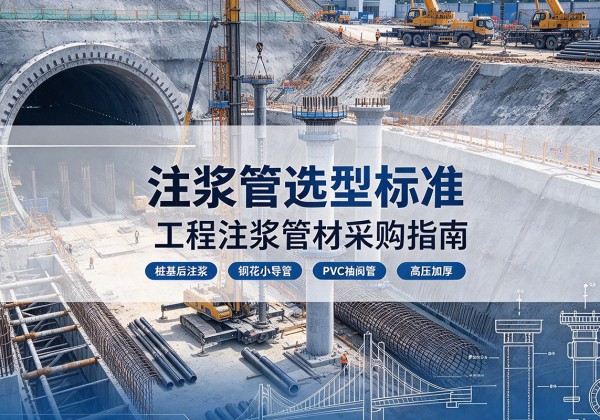 五华注浆管选型标准